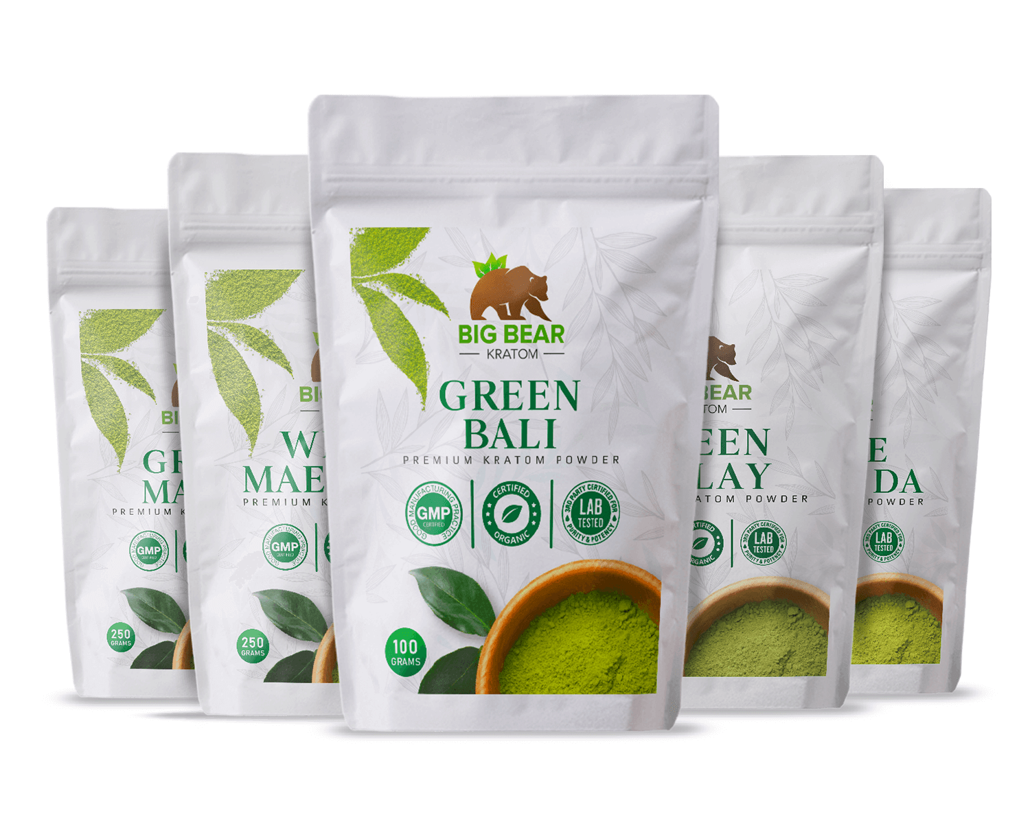 Choosing four kratom strains for a variety pack 