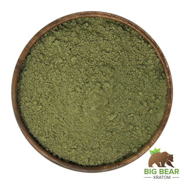 Big Bear Kratom Green Vein Borneo Powder