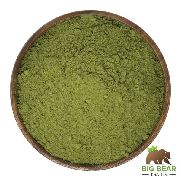 Big Bear Kratom Green Vein Sumatra Powder