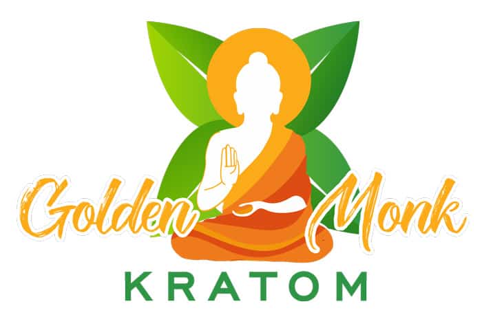 golden monk kratom logo