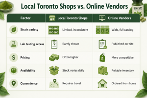 local shops and online buying