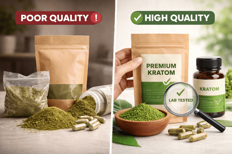 Ceremonial tea set representing kratom botanical preparation