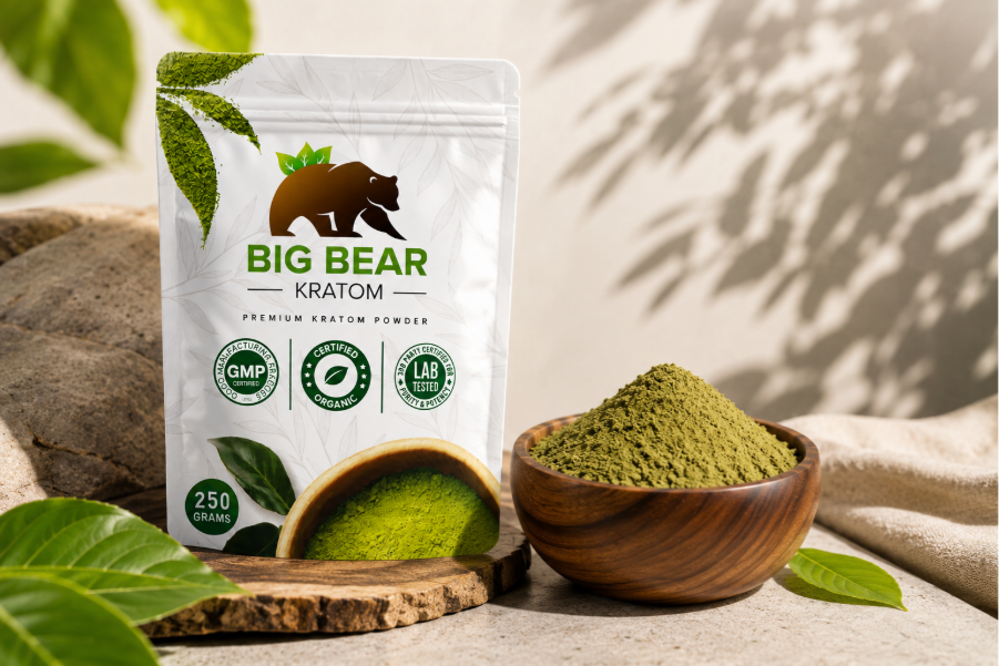 Green Elephant Kratom big-leaf green vein